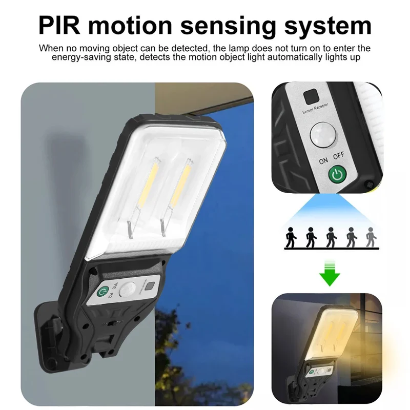 لاسلكي استشعار الحركة أدى ضوء الشمس ، للماء ، أضواء في الهواء الطلق ، الشرفة ، حديقة الديكور ، الأضواء ، مصباح الجدار ، IP65