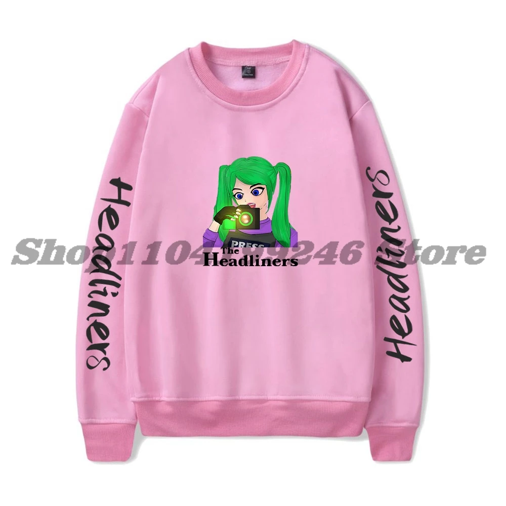The Headliners Game Merch س الرقبة Crewneck البلوز عادية كم طويل البلوز الرجال/النساء Style1