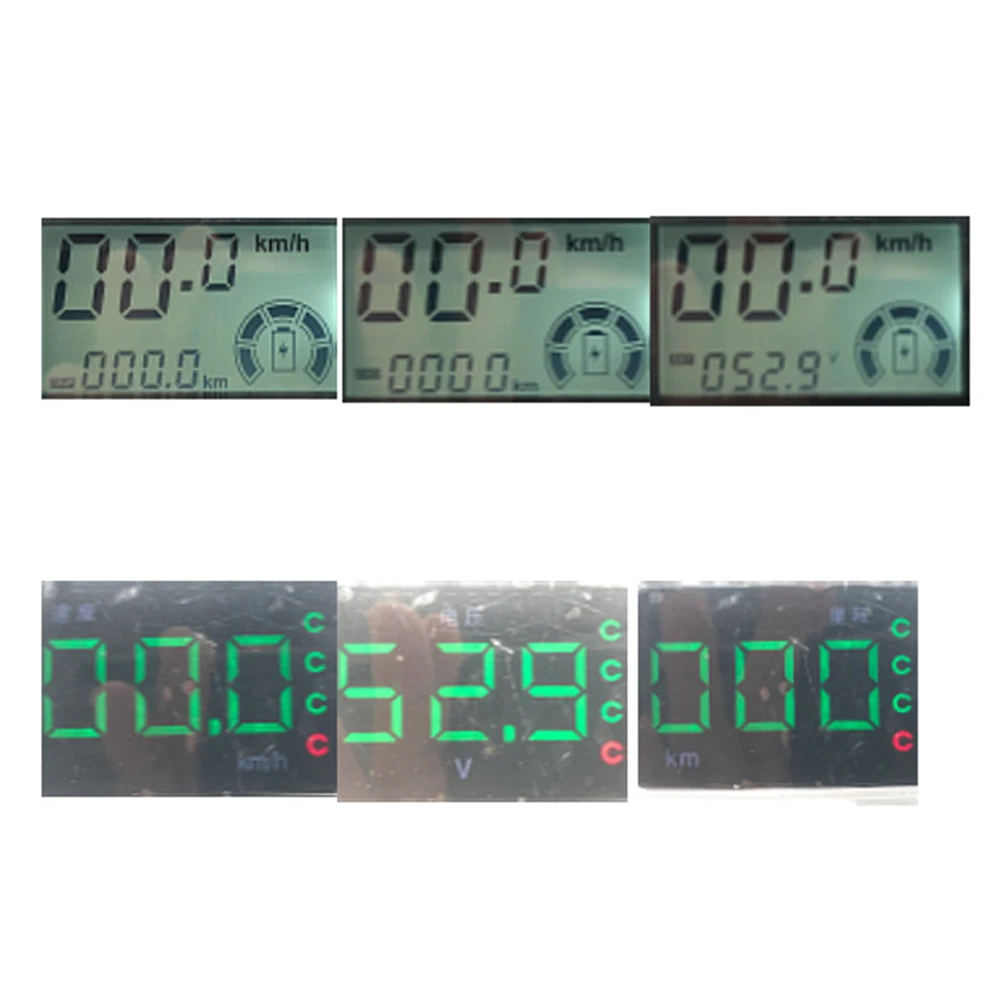 

Electric Bike Throttle Control with 6 Pin LCD Display Suitable for eScooter Applications and Multiple Voltages