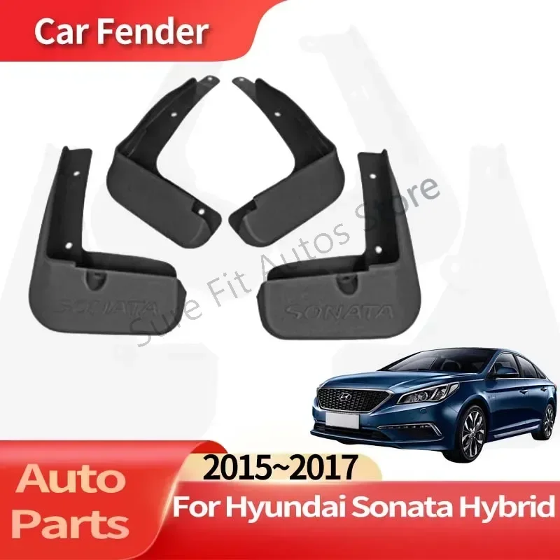 

Auto Accessories For Hyundai Sonata Hybrid 2015~2017 Car Fender Anti-sand Splash Mud Guard Skin Punch-free Installation Car Tool