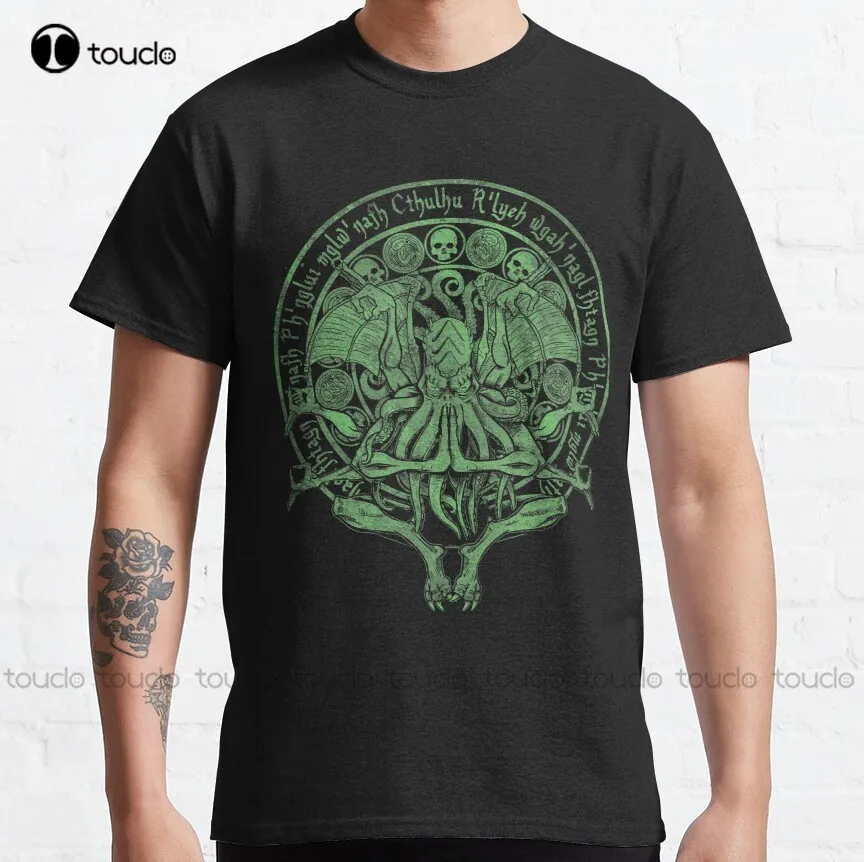 The Idol Sick Green Variant Cthulhu God Art Classic T-Shirt Swim Shirt Women Custom Aldult Teen Unisex Fashion Funny New Xs-5Xl