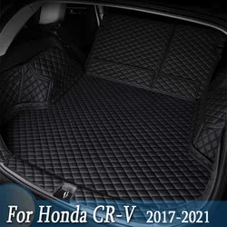 Car Trunk Mat AUTO Tail Boot Tray Liner Cargo Carpet Pad Protector Fit For Honda CR-V CRV Hybrid 2017 2018 2019 2020 2021