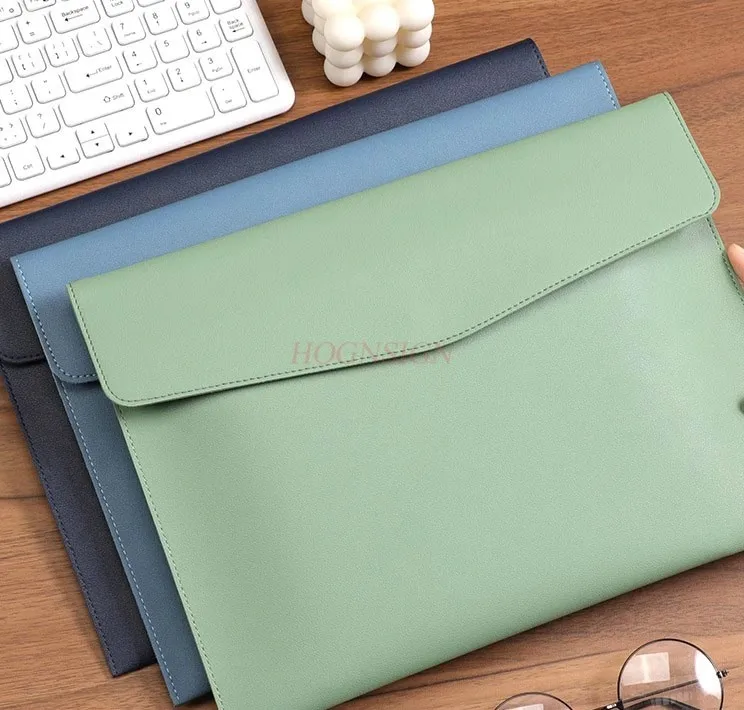 1 шт., сумка для файлов формата А4, сумка для файлов, водонепроницаемый материал, кнопка с кнопкой, официальная сумка для документов, офисная ручная сумка большой вместимости