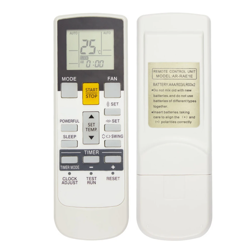 Replacement Unit Air Conditioner Remote For Home Use Temperature Adjustment Fan Speed Control Long Range Control