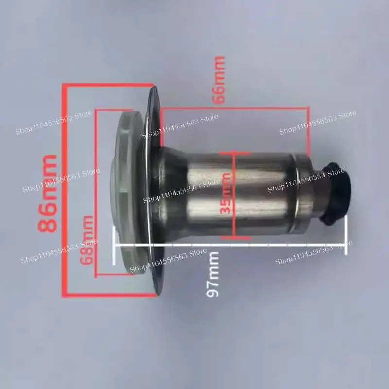 Water Pump Impeller Replacement Part for Gas Boiler Heating System, Rotor Blade Accessory