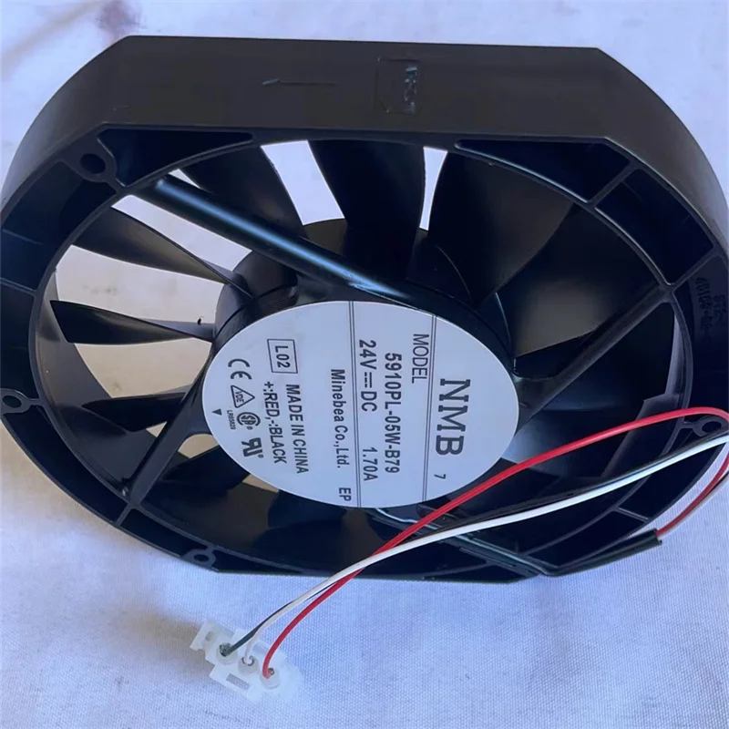 172*150*25 مللي متر 5910PL-05W-B79 لـ GALAXY 7000 24V 1.7A UPS مروحة تبريد إمداد الطاقة