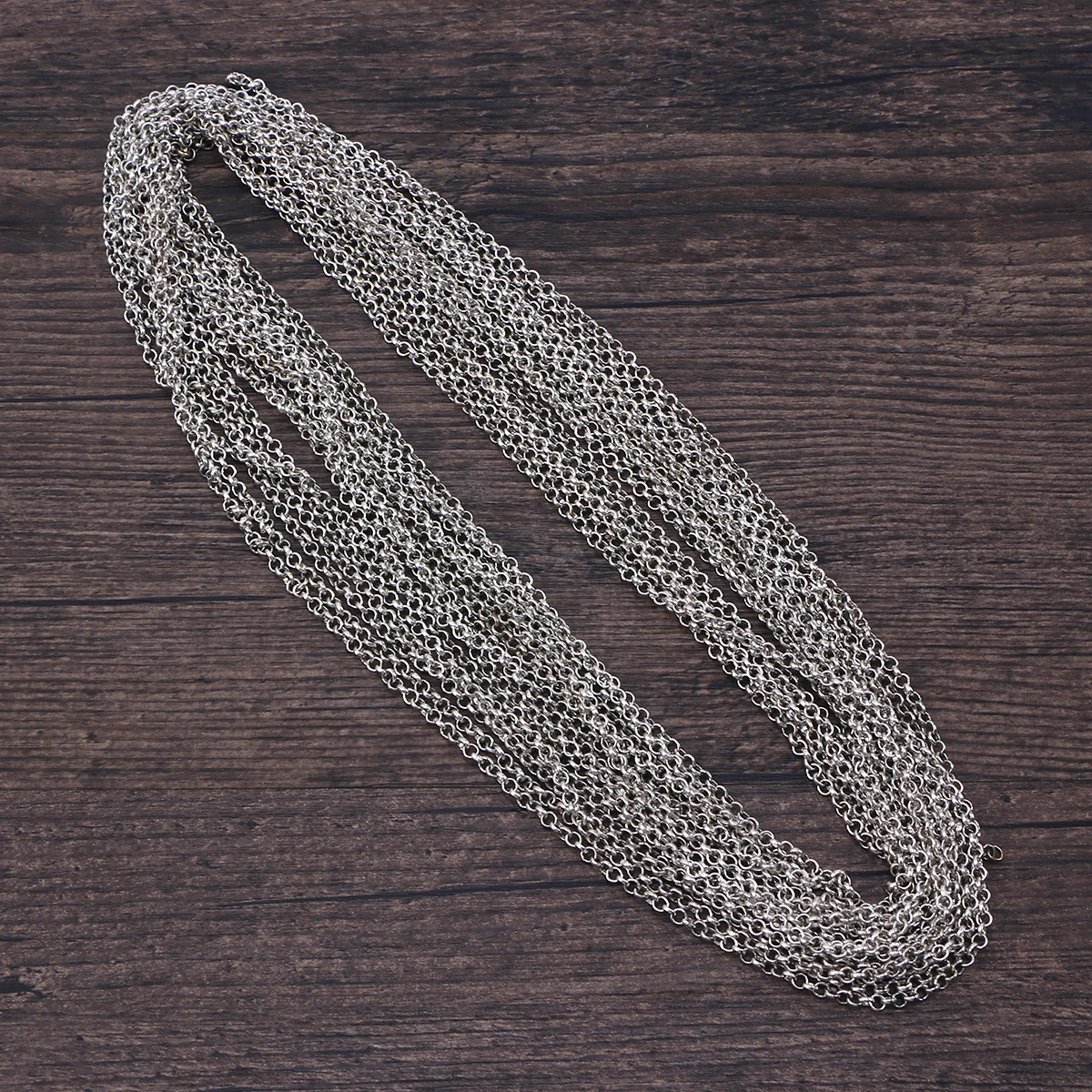 

131pcs Gold Chain Lobster Buckles Opening Rings Set Jewelry Making DIY Necklace Craft Lead Free Cable Link Iron Plated Round