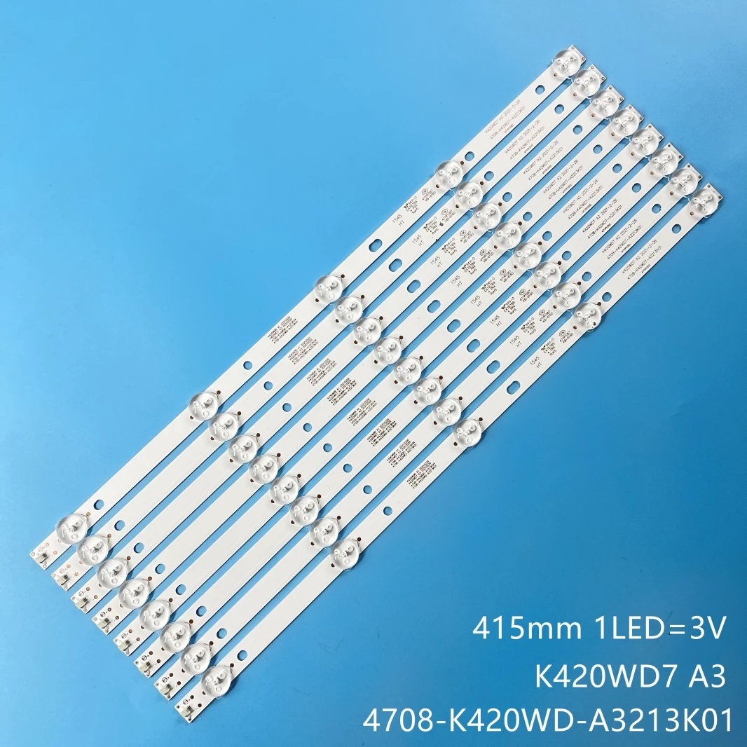 LED strips  43 TV Daewoo L43R630VKE DEXP F42B7000T 43U7750EV K430WD9 4708 K420WD A3213K01 K420WD7 A3