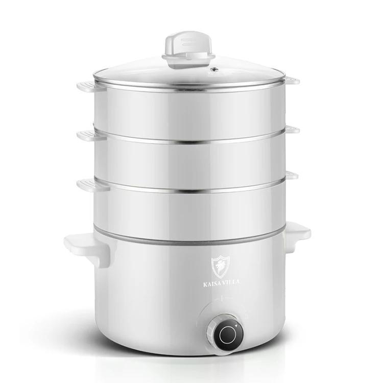 Multiplayer multi functional cooker electric food steamer cooking