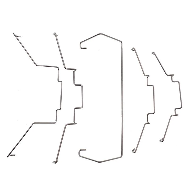 F3KE 1PAIR FILLE CUCKLE CLIP CLIP CLIP FINKLES ELASSA CAFFACCHI