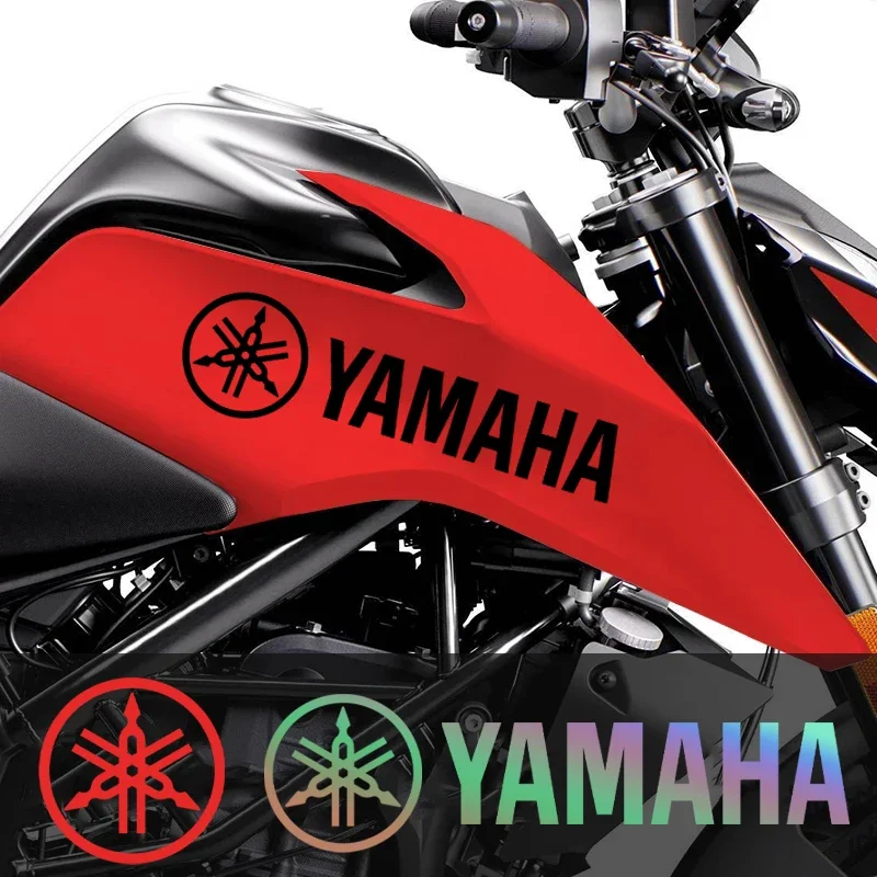 Reflective Helmet Motorcycle Fuel Tank Decal Personality Body Sticker For YAMAHA R1 R6 Fz6 Xj6 R15 TMAX YS125 XTZ125 IB E8 Rxv