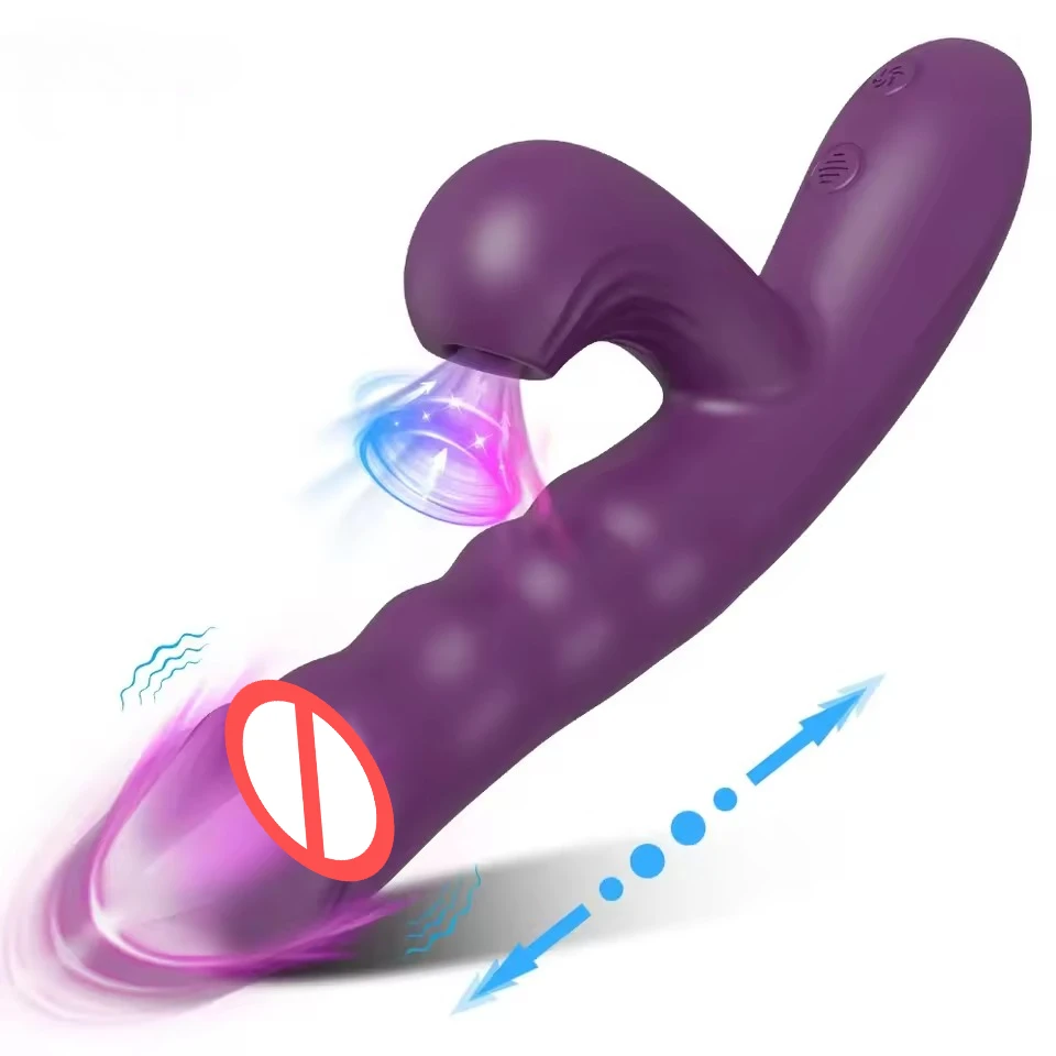 قوية Thrusting مص الهزاز أنثى مصاصة البظر محفز G بقعة دسار مدلك السلع الكبار الجنس لعب متجر للنساء