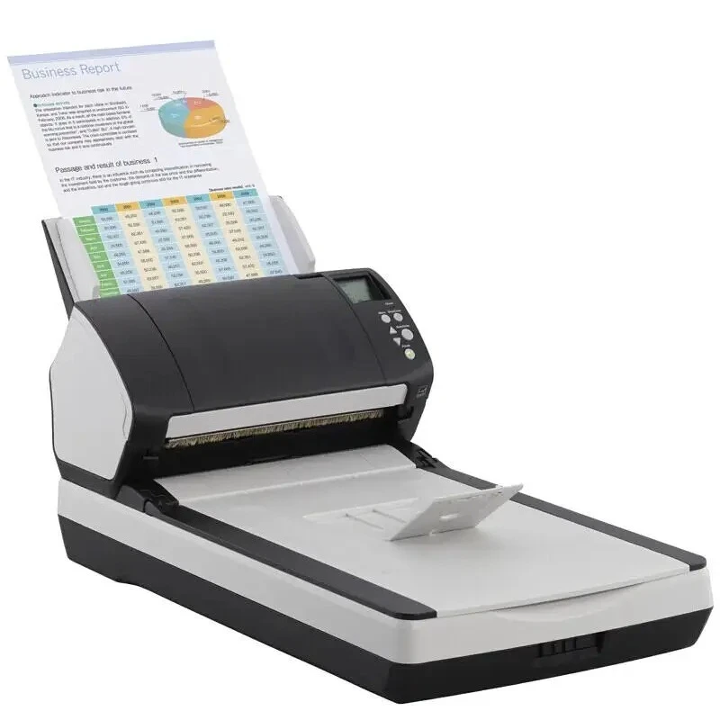 for Fujitsu fi7240,fi7260,fi7280,Professional Desktop Auto Scanner USB Interface Flatbed CIS Element Auto Duplex Color Printer