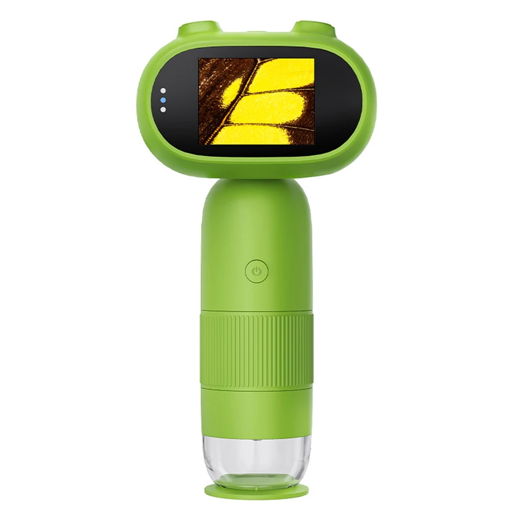 

Hot New Digital Microscope Handheld Microscope with 2inch IPS Screen 1000X Portable Pocket Microscope for Kids Adults PC View