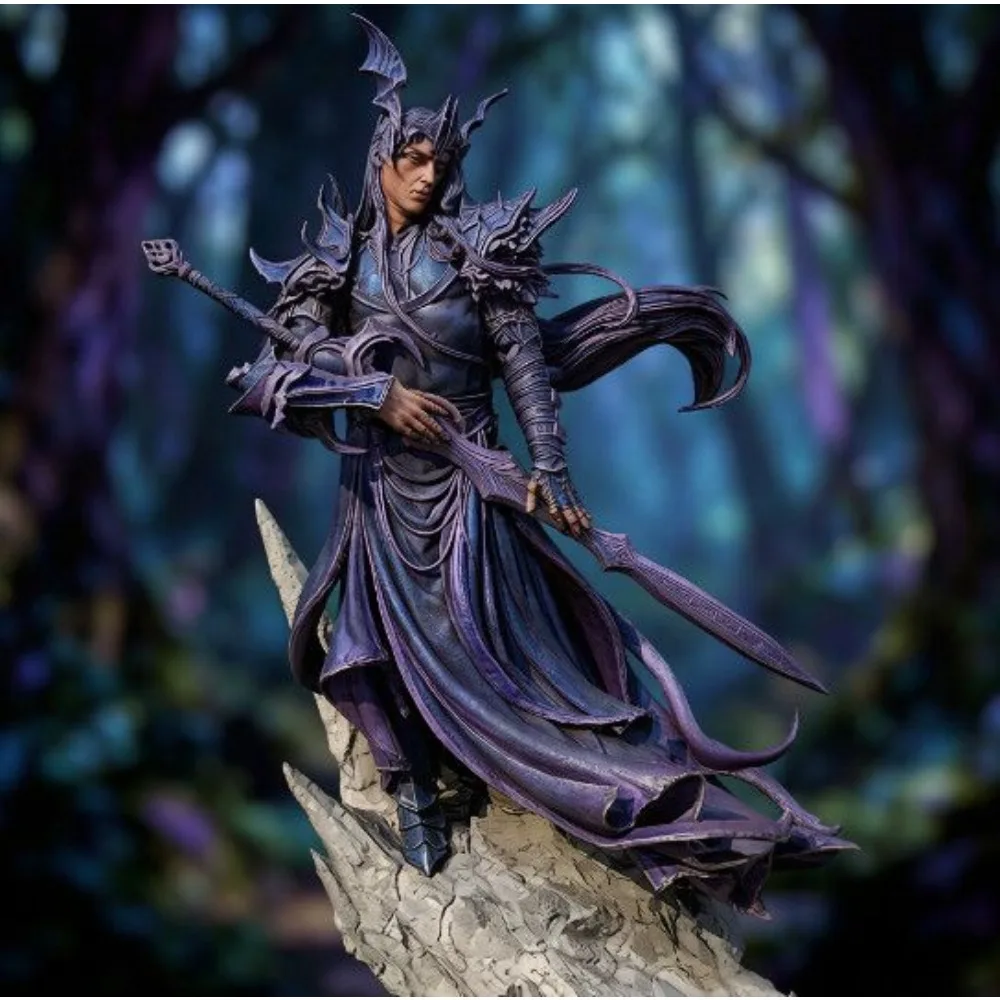 55mm 75mm 95mm Sir Deepsea Longsword 3D Printed Resin Model Blank Figurine Miniature DIY Self-assembly Coloring Decoration Craft