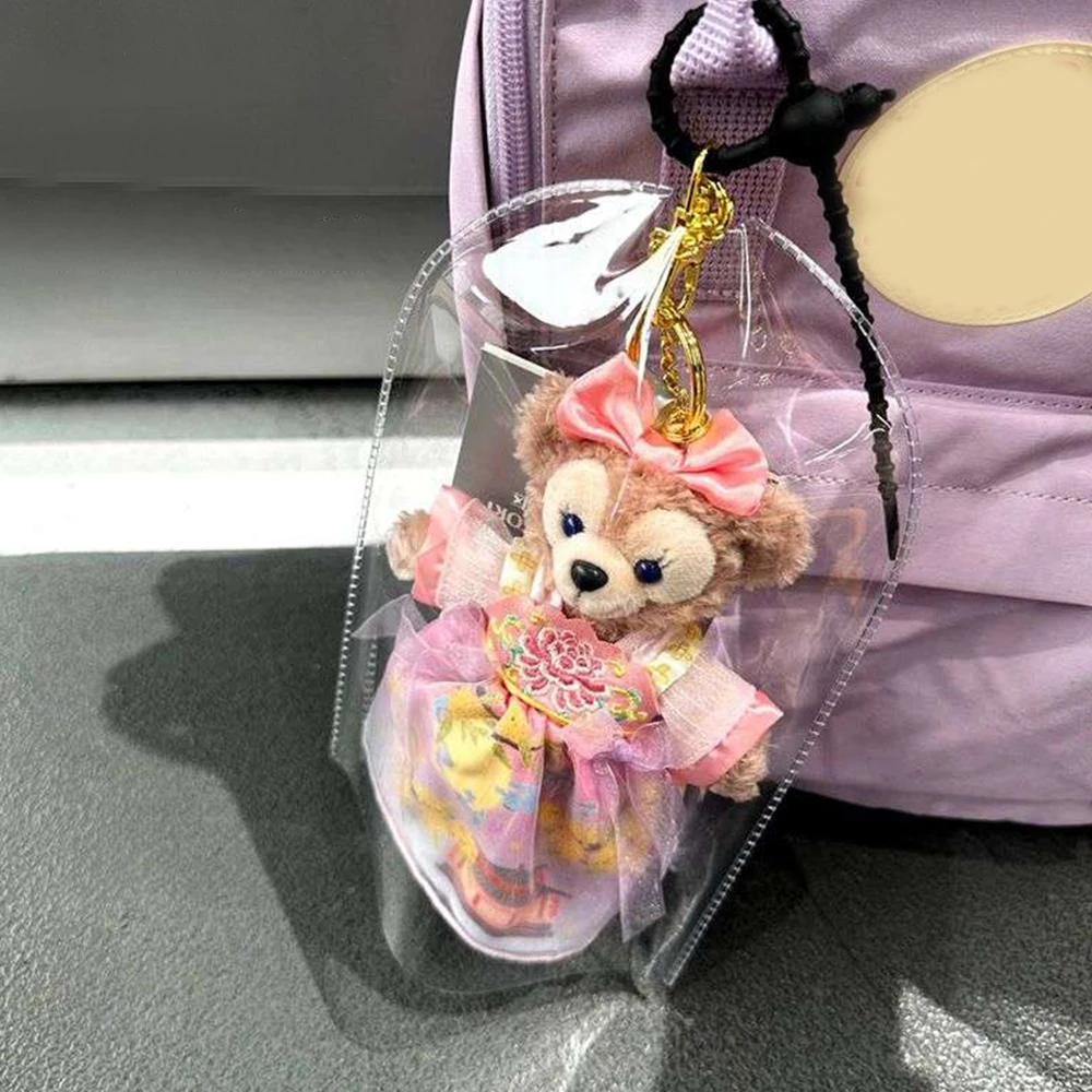 Transparent Storage Pouch Mystery Box Organizer Box Doll Dust Storage Case Doll Raincoat Jacket Portable Clear Doll  Accessories