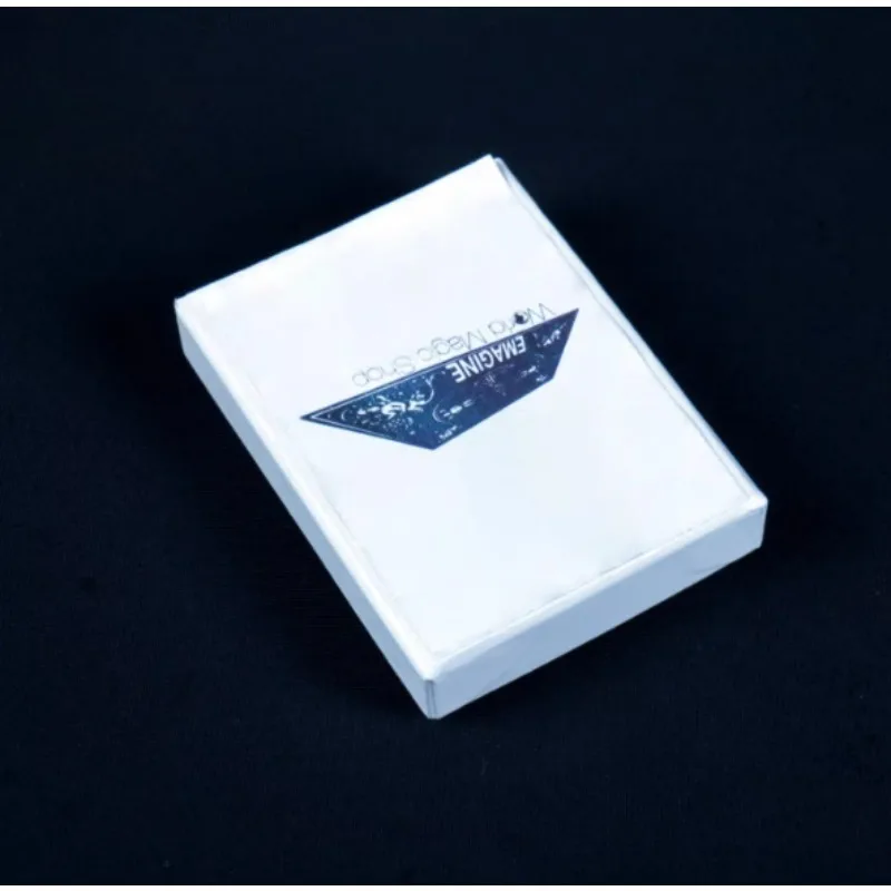 Emagine by Sebastian Calbry Magic Trick Gimmick with Online Instructions Close-Up Poker Card Magic Props Magician Funny Magia
