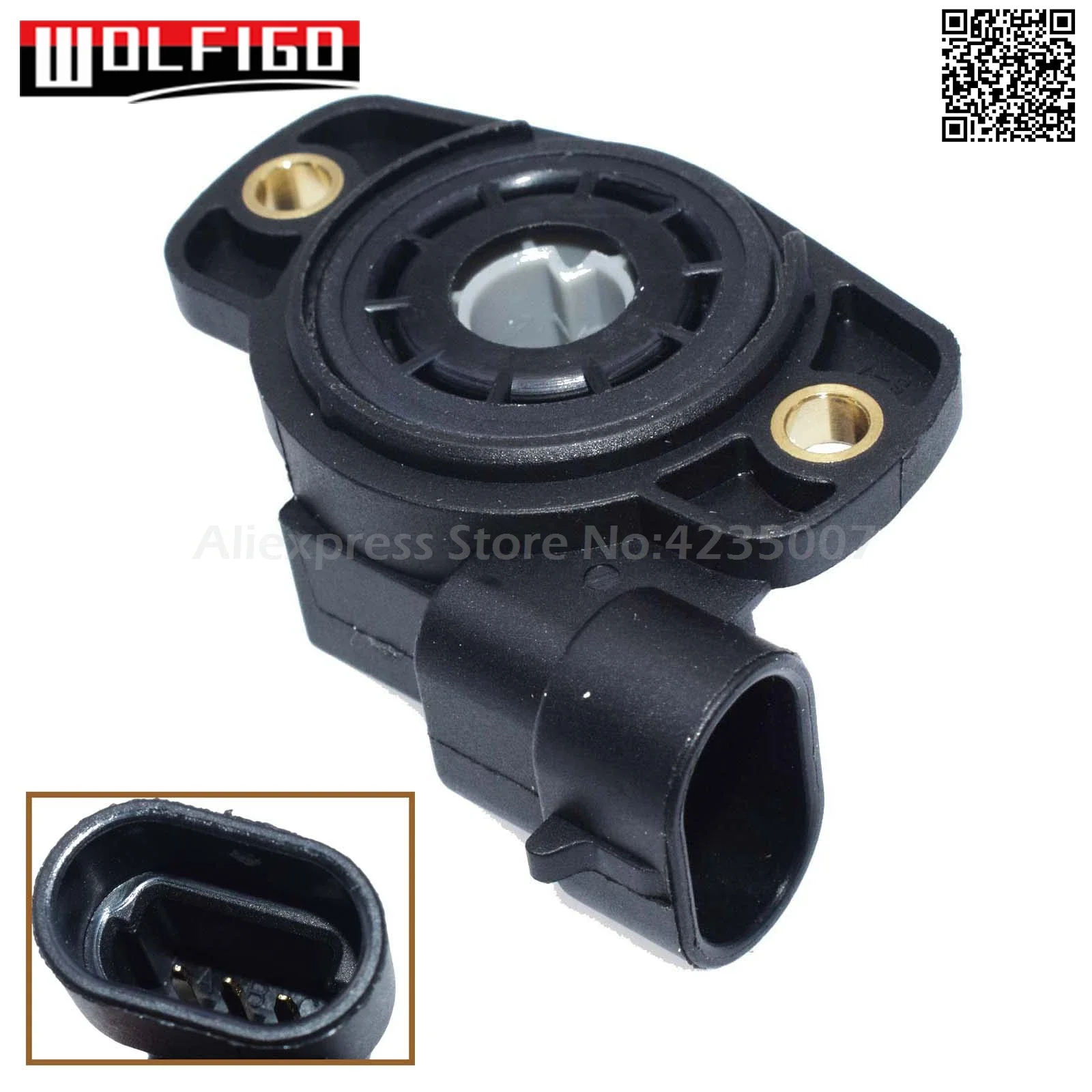 New 7701044743 TPS Throttle Position Sensor Fit Renault Fiat Clio Magane VW POLO 9950634,0279983851,219244300500,  PF1C/00