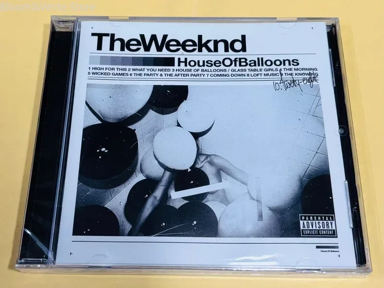 

Popular R&B The Weeknd Music CD House of Balloons Album Wicked Games Music Record Walkman Car Soundtraks Box Collection Gifts