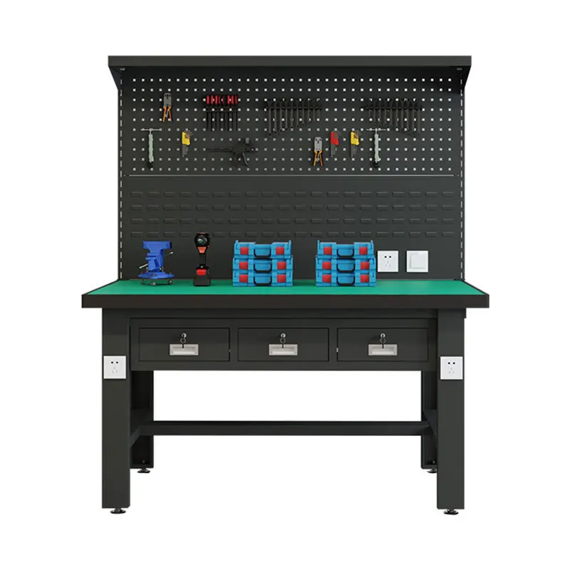 Custom anti-static workbench Factory assembly line inspection Tool table Assembly Heavy-duty fitter workbench Operator