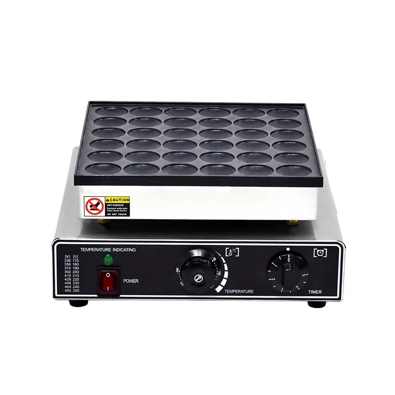 

25 Hole Electric Heated Round Causeway Burner Commercial 36 Hole Small Muffin Machine Waffle Scone Machine Macaron