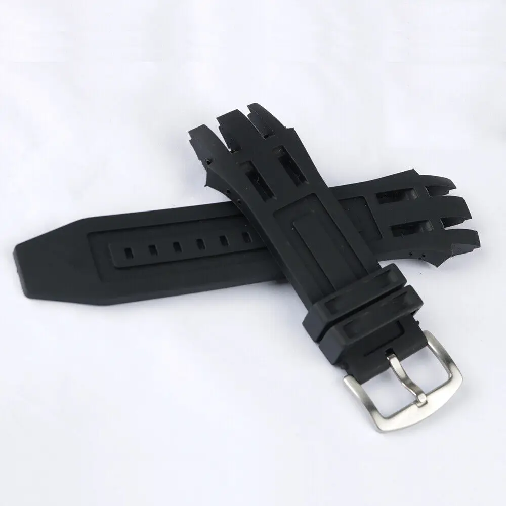 

Black Rubber Wrist Watch Band Strap Invicta subuqua Reserve 0920 0919 0903 26mm