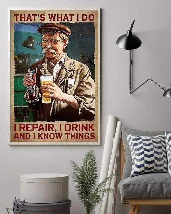 Metal Sign Don't Let The Dog Out Retro Metal Tin Sign Posters Café Bar Diner Pub Restaurant Wall Decor 12X8Inch