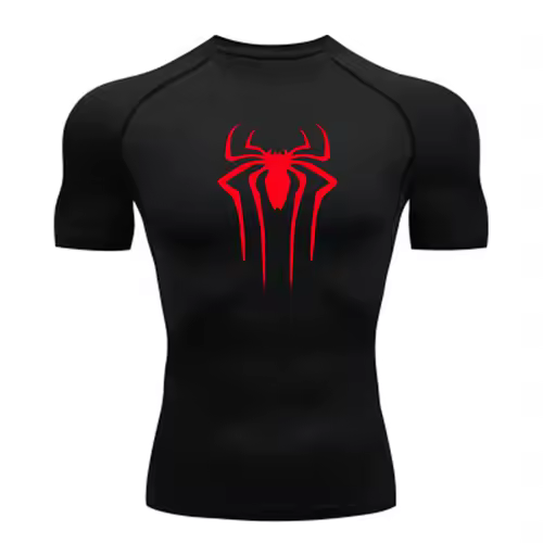 New Compression Shirt Men Fitness Gym Super Hero Sport Running T-Shirt Rashgard Tops Tee Quick Dry Short Sleeve T-Shirt For Men - Image 3