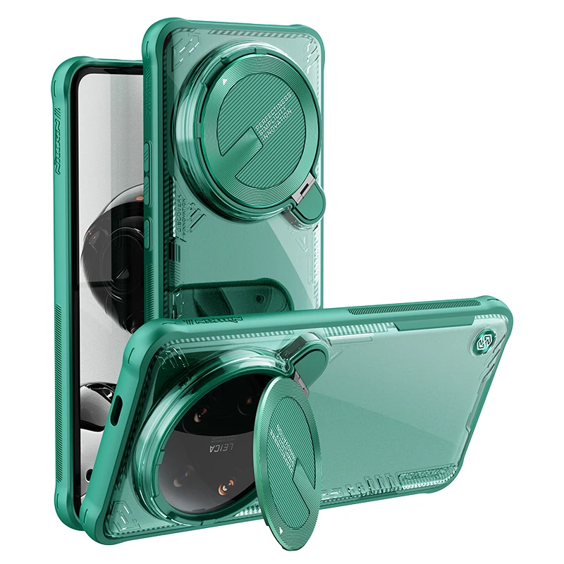 Nillkin for Xiaomi Mi 14 Ultra 5G Case iceblade Prop Lens clear tranparent Camera Protection Back Cover 14Ultra