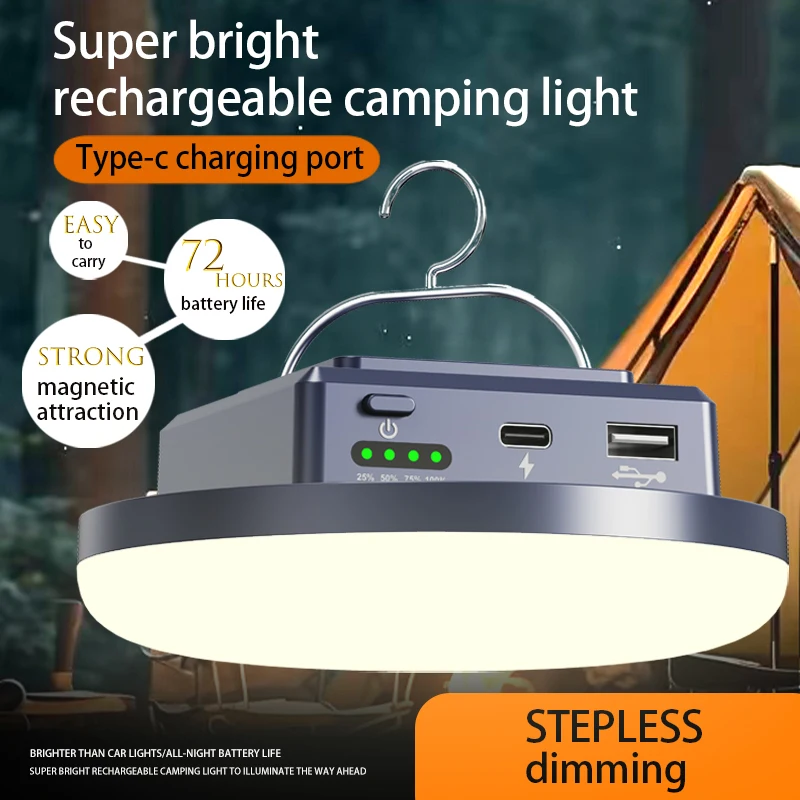 Led Rechargeable Li…