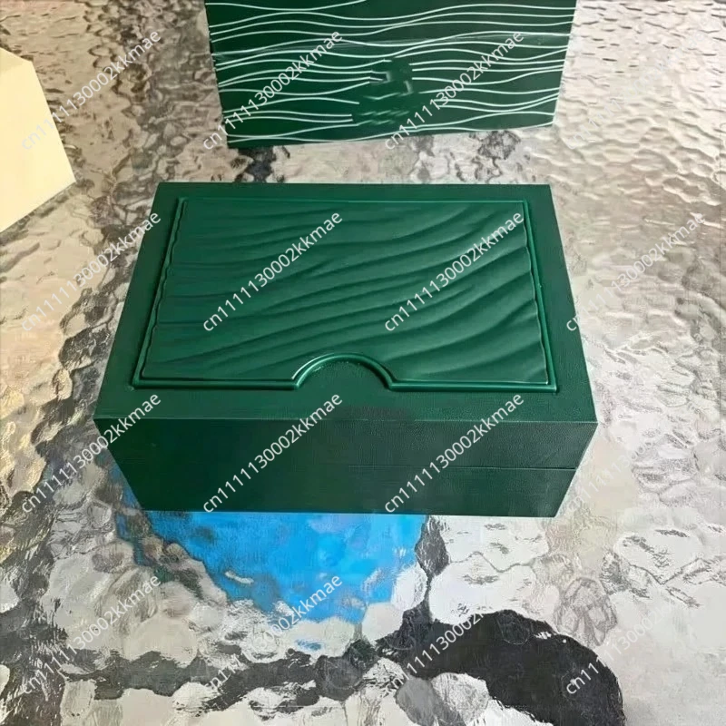 For Watch Box, Green High-end Storage Box, Wave Packaging Gift Box.