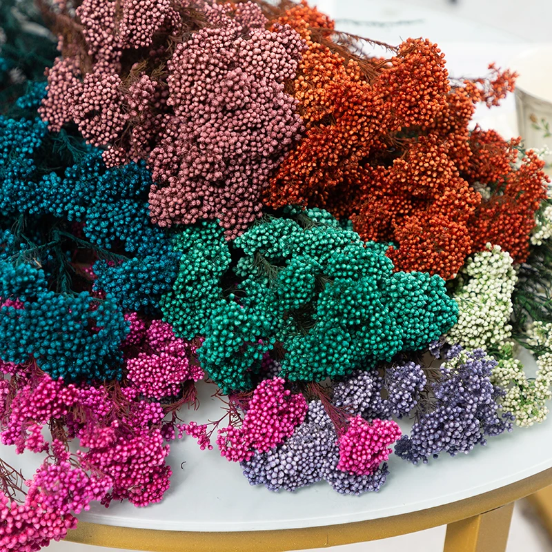 Natural Real Dried Millet Flower Bouquet DIY  Resin Accessories For Centerpieces Decoration Home Wedding Party