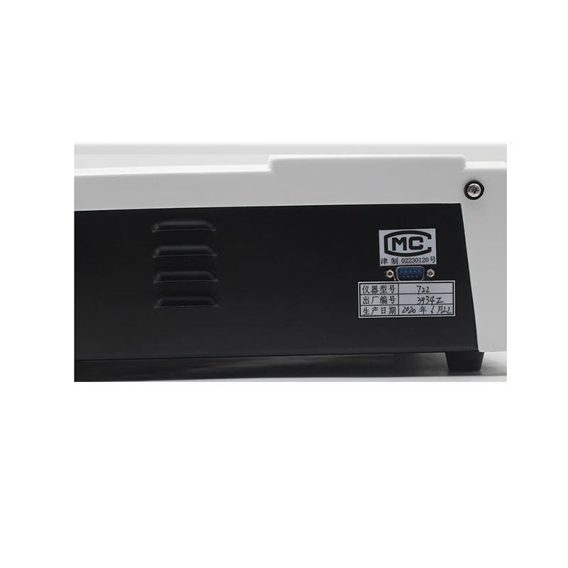 

721 UV-visible Spectrophotometer Counting Visible Spectrophotometer Wavelength 330 - 1020nm Visible Photometer Kit Spectrometer