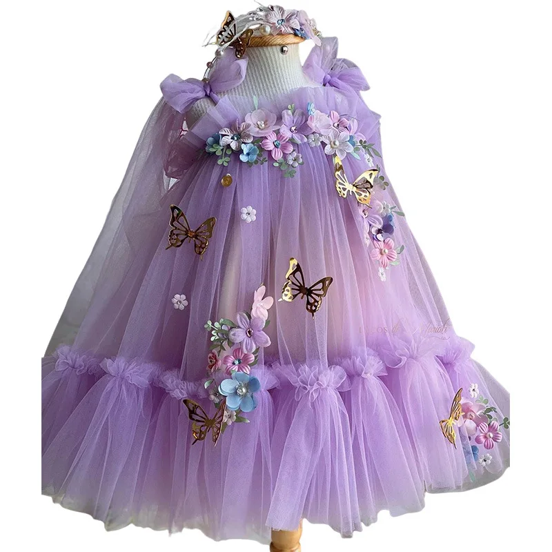 Abito da ragazza per bambini abiti da festa per ragazza per ragazze abiti da 2 a 8 anni abito formale semplice ed elegante abito da ballo abiti da sposa