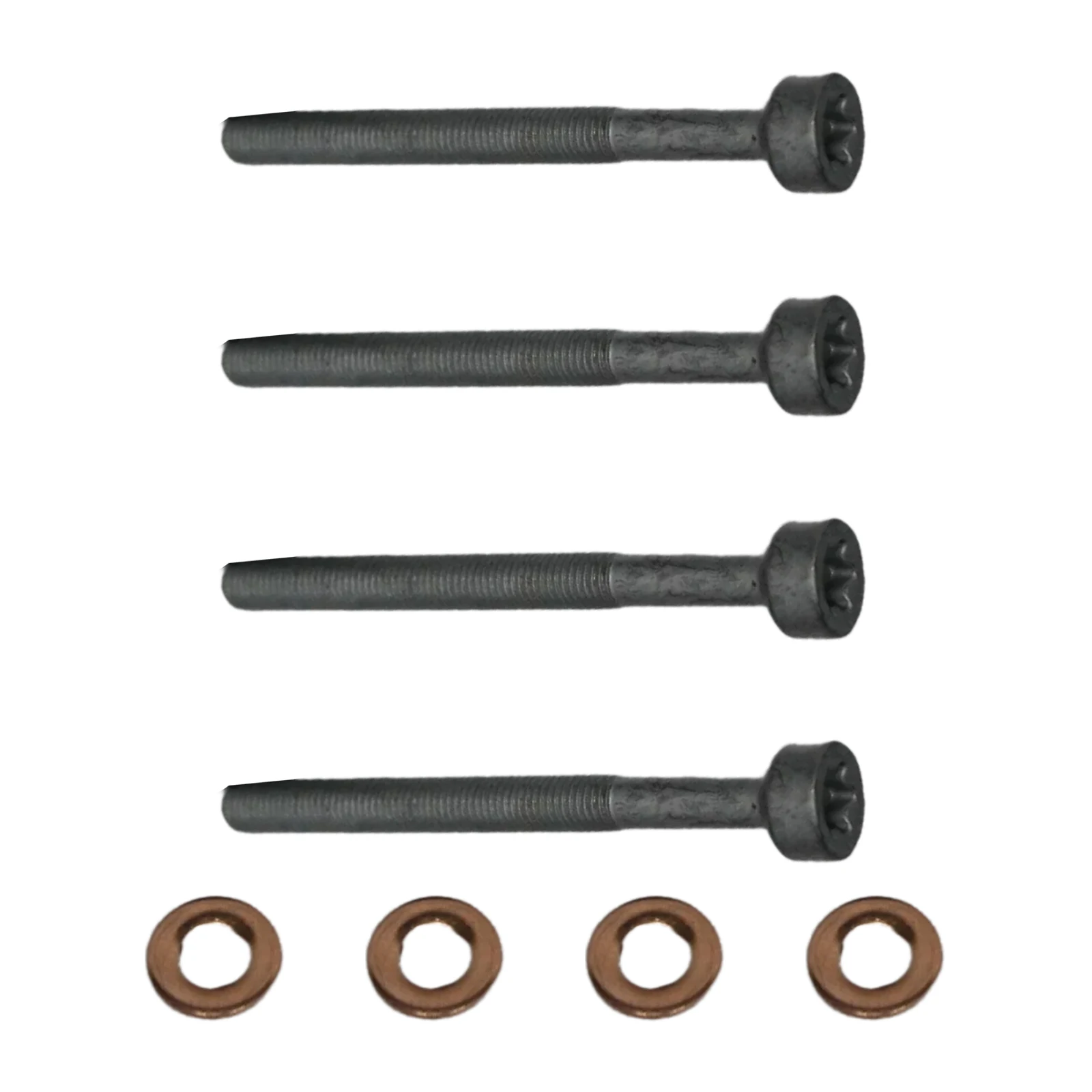 

8pcs Fuel Injector Screw A0019902607 A6110170060 For Mercedes For A Class 1.8, 2.0, 2.2 2012 On For B Class 1.8, 2.0, 2.2 2011