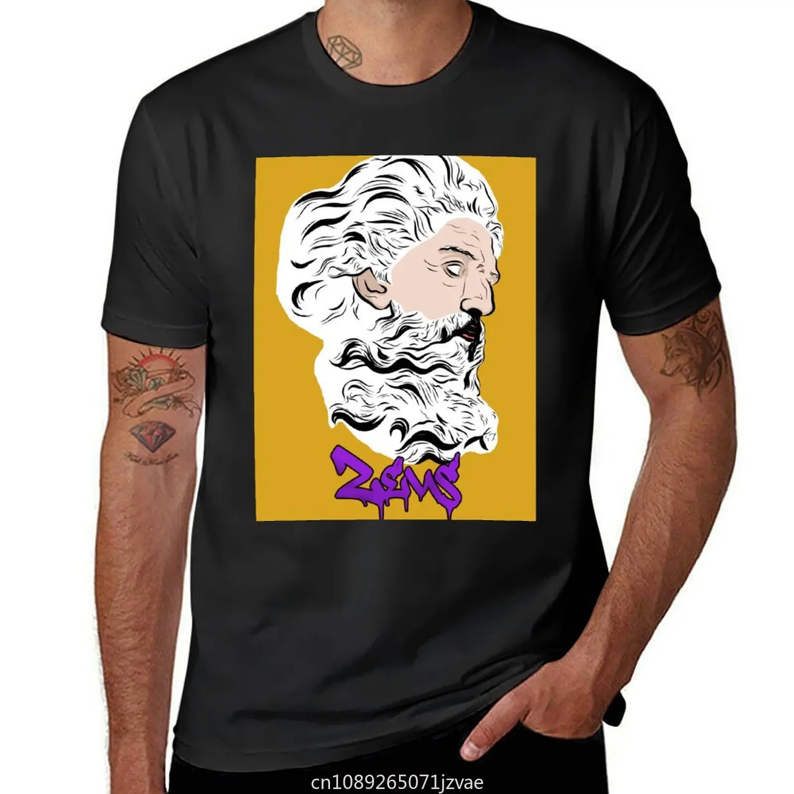 Power of Zeus T-Shirt vintage quick drying boys whites mens tall t shirts