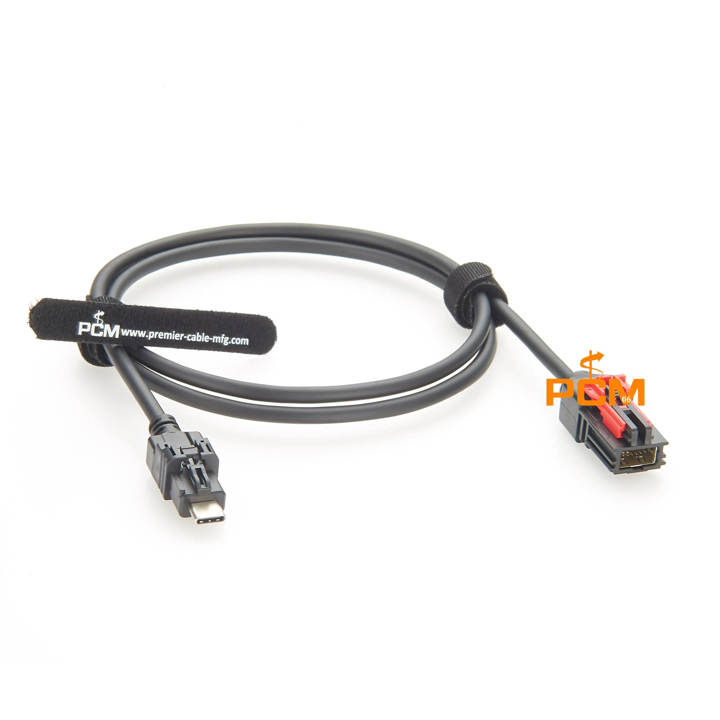 자동차 데이터 케이블 HSAL HSAutoLink 12핀 - USB 3.1 타입-C LVDS 케이블 하네스 (Molex 111146-3080 및 TE 2398010-1 호환)