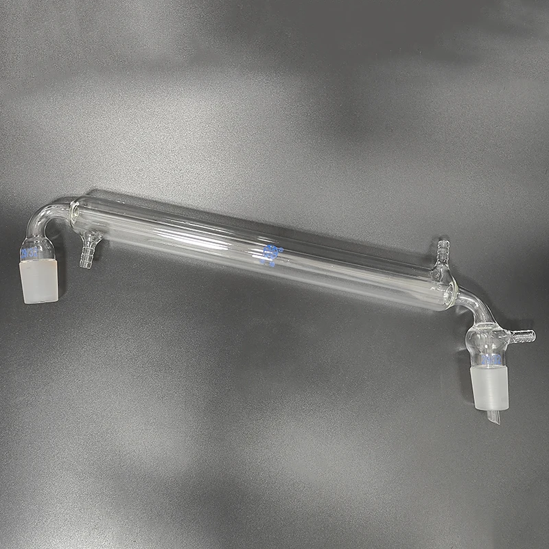 

FAPE Distillation extraction elbow with straight condenser tube, 75-105 degree, Joint 29/32, Laboratory borosilicate glassware