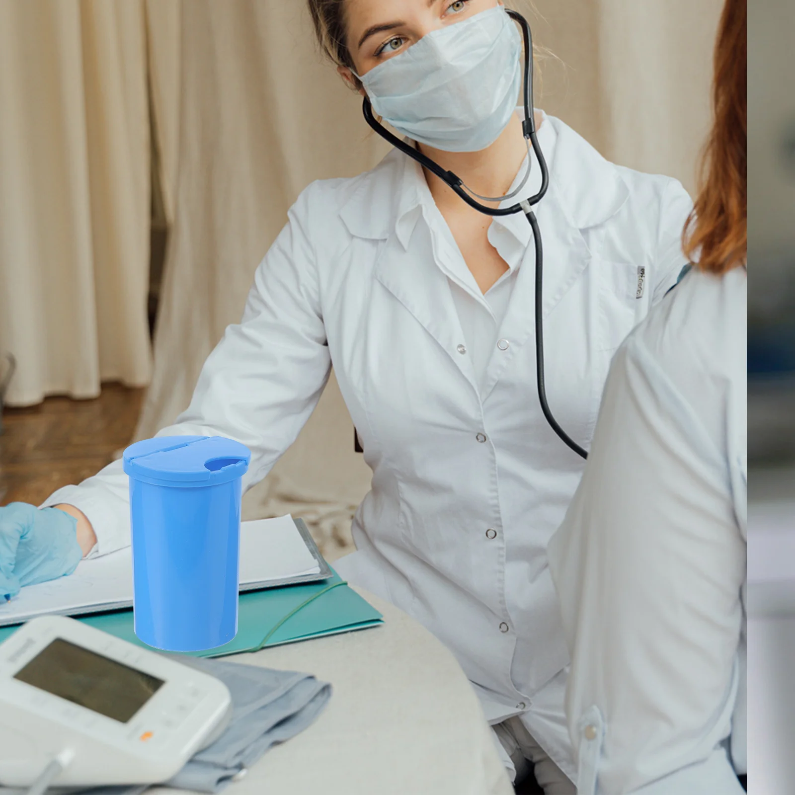 

Легкая дезинфекционная коробка Контейнер для инструментов для стерилизатора Практичный для использования в клинике Легко носить с собой и обслуживанию Дезинфекционная коробка