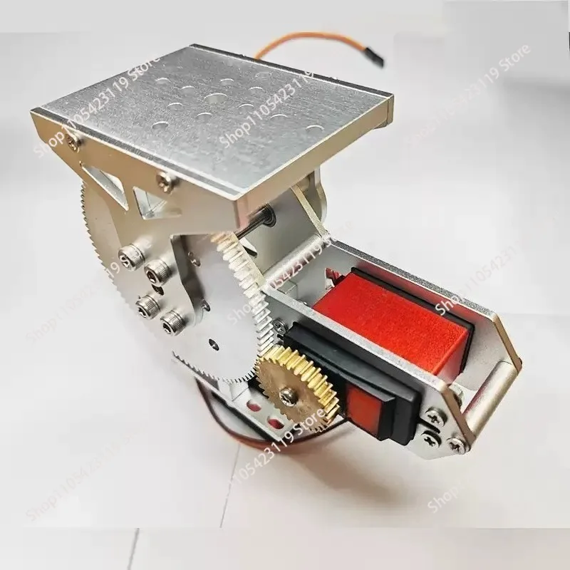 Two Degrees of Freedom, Steering Gear Up, Down Left, Right, Pitch, Rotating Gimbal Platform Base, Fixed Frame for Robot