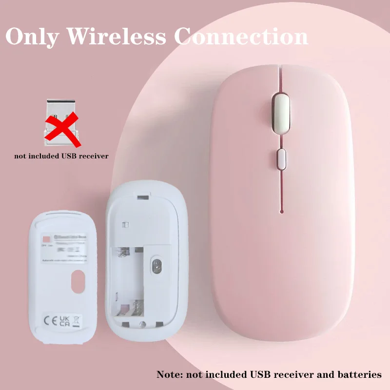 ماوس لاسلكي متوافق مع البلوتوث، ماوس كمبيوتر صامت، ماوس ألعاب محمول يعمل لأجهزة الكمبيوتر المحمول iPad Air Pro والكمبيوتر اللوحي #6