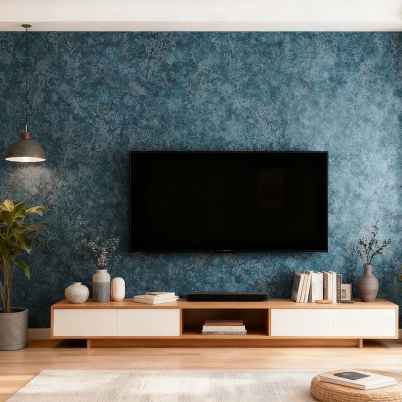 Simple mottled wallpaper for living room, dining room, hotel background wall, Nordic modern bedroom wallpaper 3D thickened