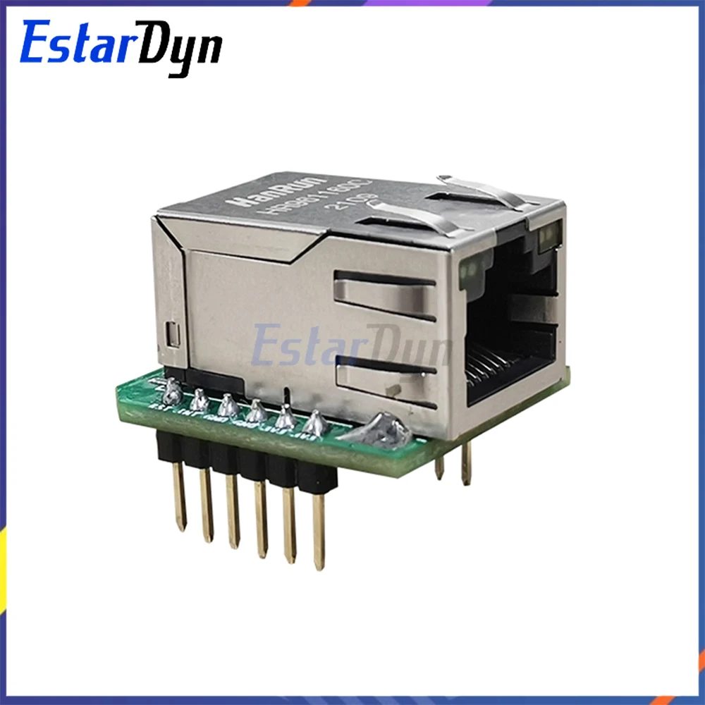 W5500 Ethernet-модуль SPI-LAN TCP/IP Сетевой модуль 8 розеток для STM32 Arduino DIY 3,3 В