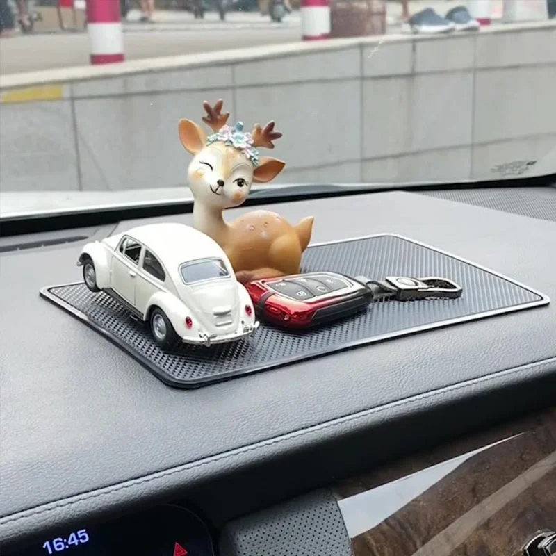 BYD لوحة سيارة سجادة ضد الإنزلاق المضادة للانزلاق لزجة اضافية سميكة داش الوسادة لسلسلة BYD Atto 3 Yuan Plus Song Plus Han Tang Seal #6