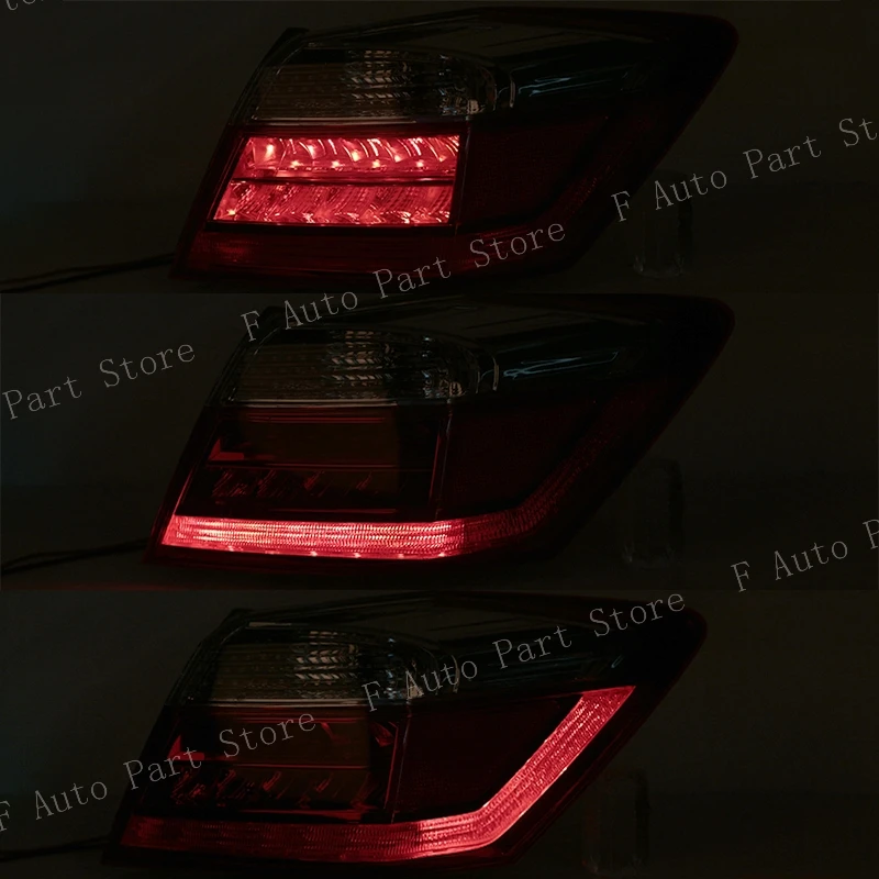 For Honda Accord 9th 2014 2015 Car Rear Tail Light Brake Stop Reverse Turn Signal Lamp Taillight Rearlamp