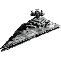 Assemble Home Decoration Imperial Navy Stormtrooper Star Destroyer Galactic Empire Star Cruiser Starfighter Dark Fleetship 75252