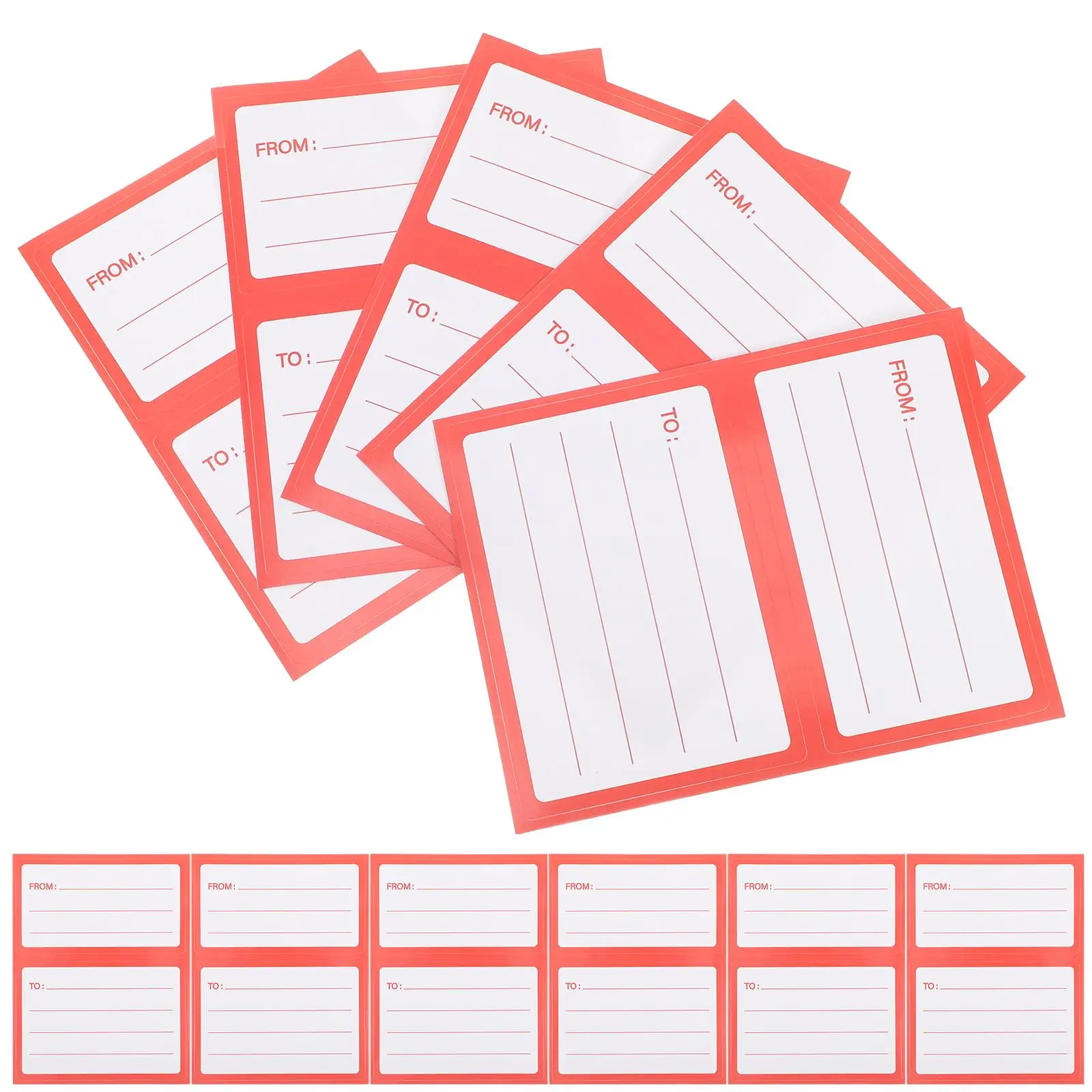 150 Pcs Mailing Labels Shipping Address Stickers Envelopes Packages Strong Adhesion Clear Separation Ample Space Writing Easy