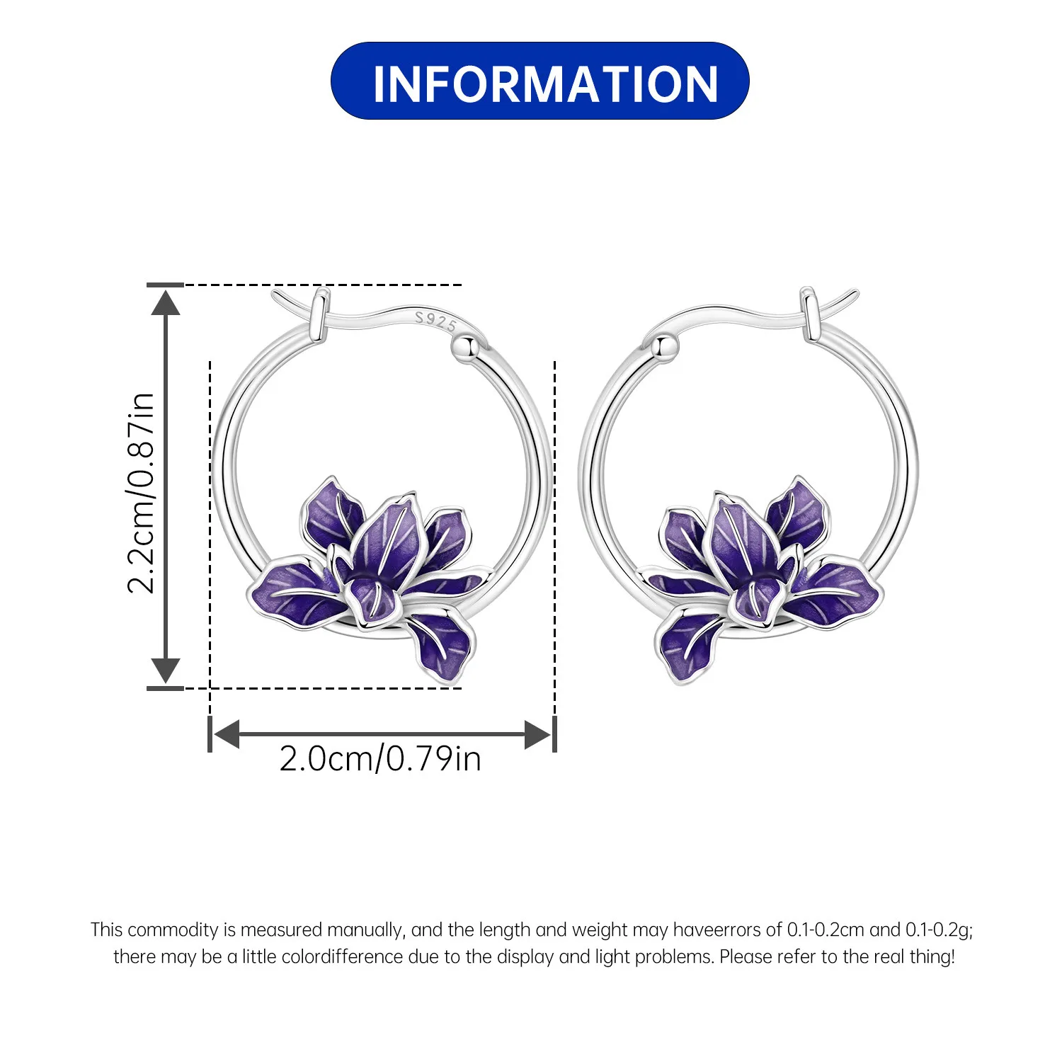 Natürliche Elemente 925 Sterling Silber Marienkäfer-Ohrringe Feiner Schmuck für Damen Geburtstagsgeschenke 2026 – Detail 29