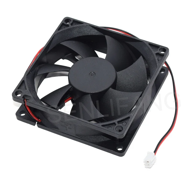 2pcs For HDH0812EA -A 12V 0.38A 8025 Large Air Volume Fan 8CM 6