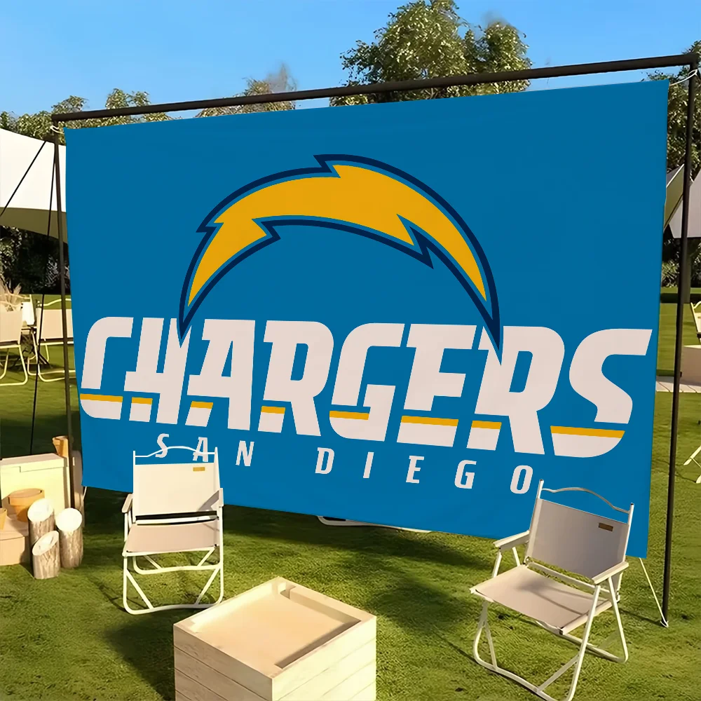 American Football Los A-Angeles C-Chargers flag For Picnic Art Home Decoration Party Outdoor Camping Banner